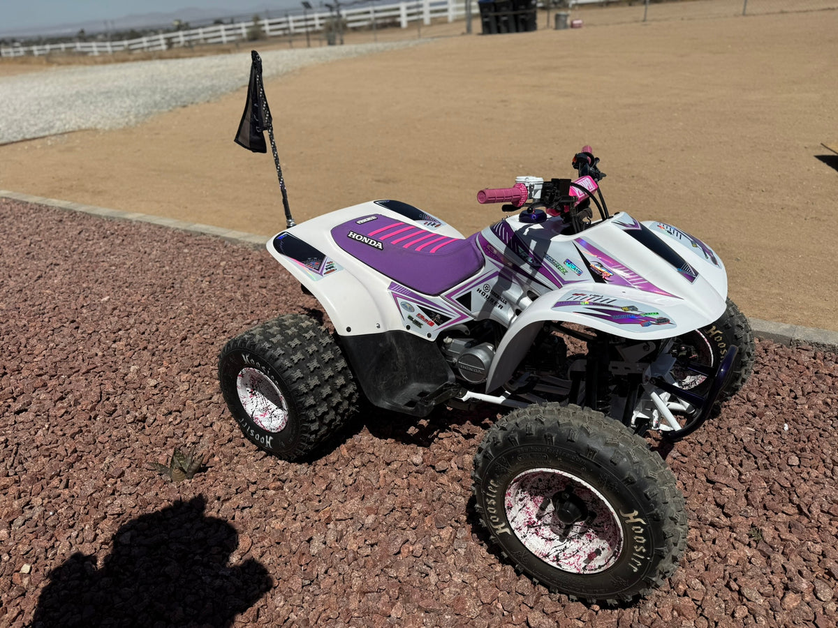 2007 Honda TRX90 Full Resto MOD.  DWT Wheels, Hoosier Tires, Long travel suspension,