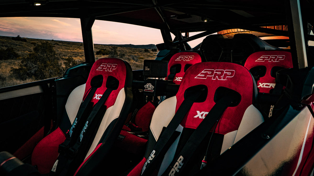 PRP XRC Seats With Cam Lock 3'' Harness