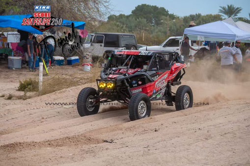 2022 Can Am X3 Build in action at the BAJA 250 in 2024